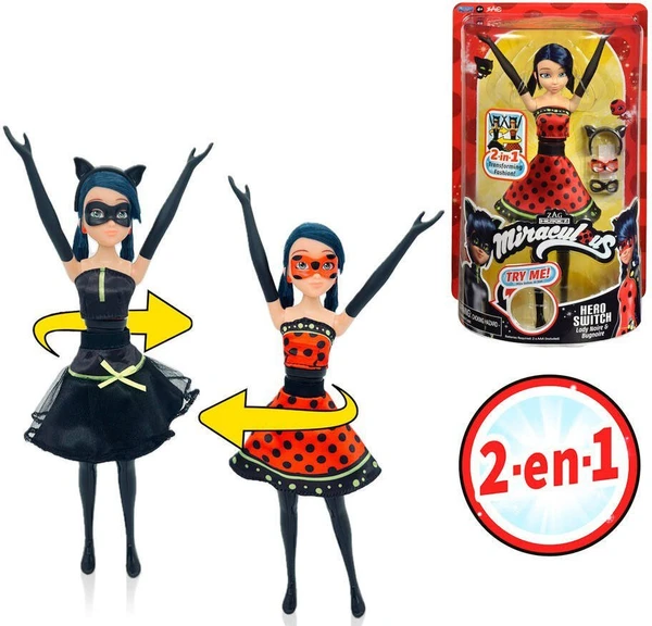 Poupée Miraculous Ladybug Transformation