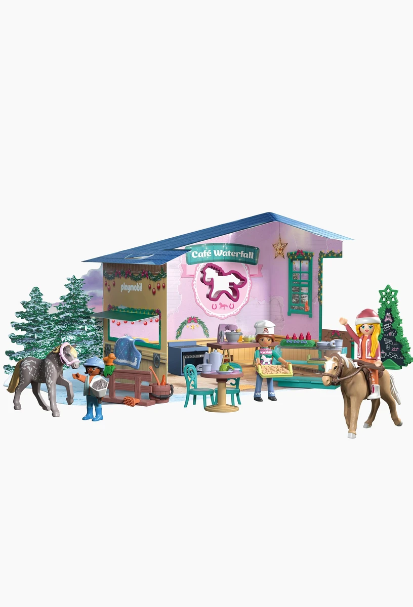 Calendrier de l'avent pâtisserie de Noël Playmobil