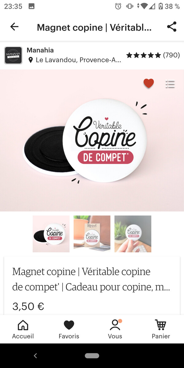 Magnet frigo