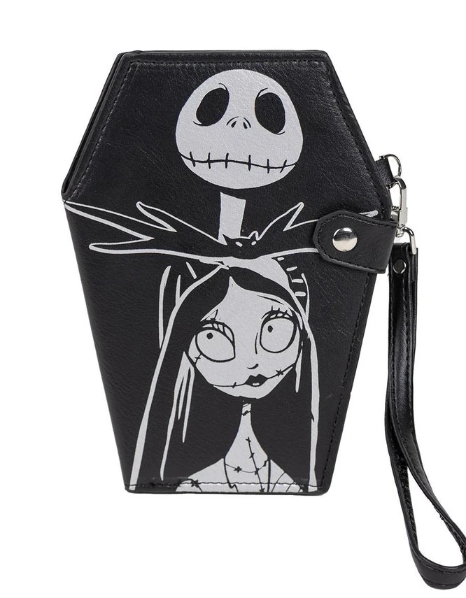 Portefeuille Mr Jack cercueil gothique - Officiel Nightmare Before Christmas