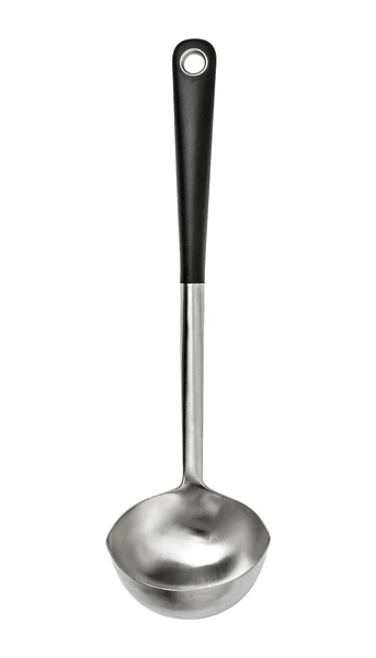 IKEA 365+ HJÄLTE Louche - acier inoxydable, noir - IKEA