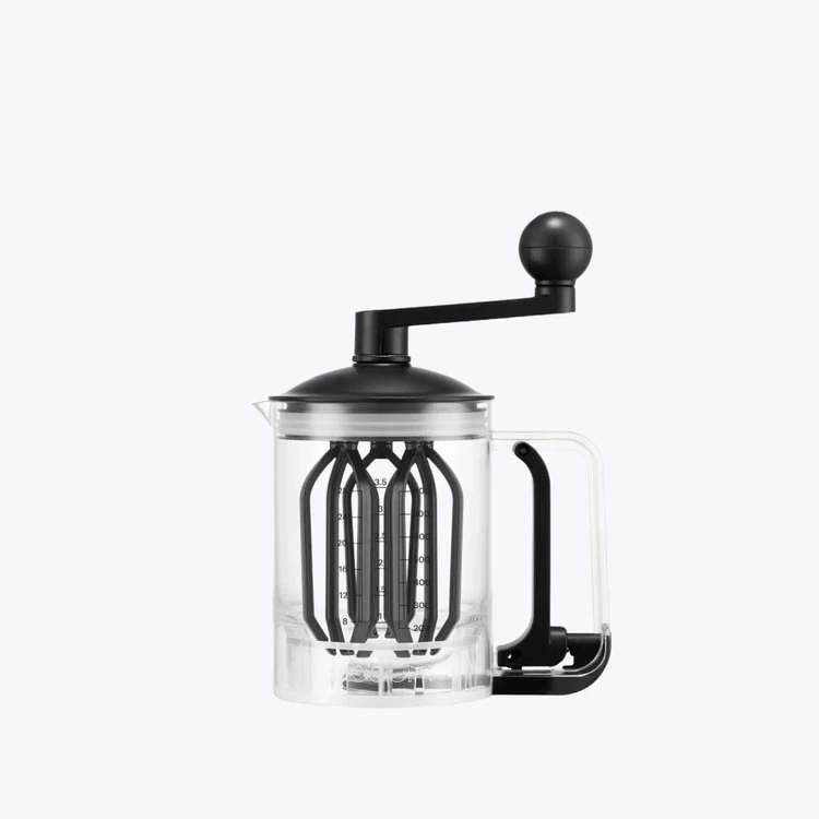 Distributeur & Mélangeur de Pâte à Crêpes - Noir