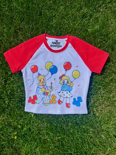 Clown Parade Crop Top