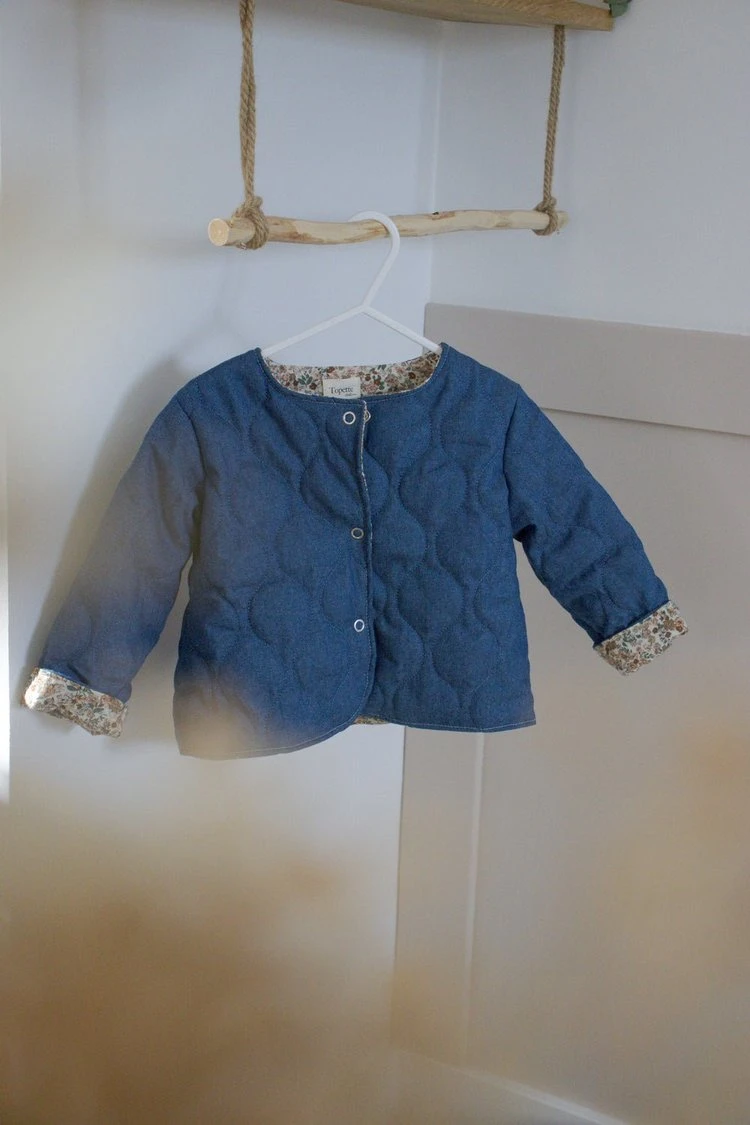 Vestes Matelassées avec Manches Enfant