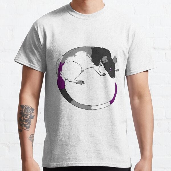 Rat de fierté asexuée | T-shirt classique