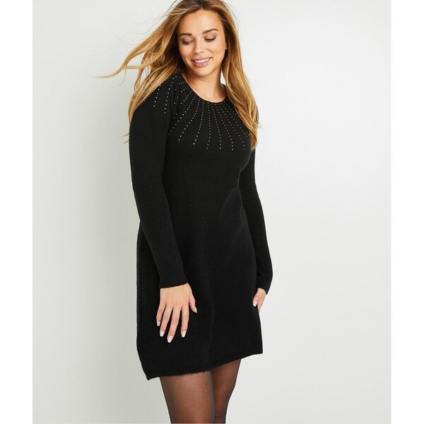 Robe-pull à strass