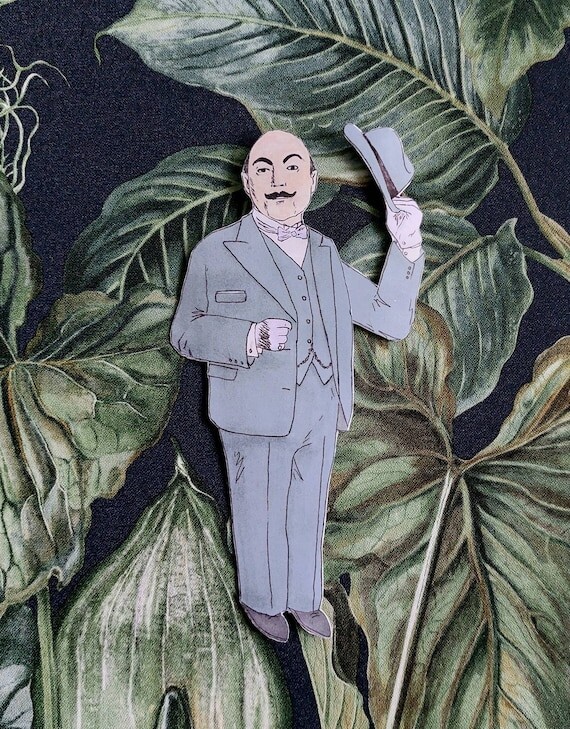 Poirot bookmark