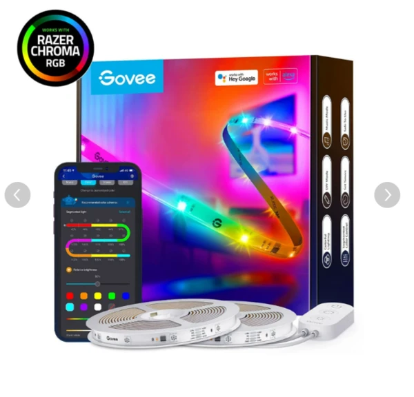 Govee RGBIC LED Strip Lights With Protective Coating