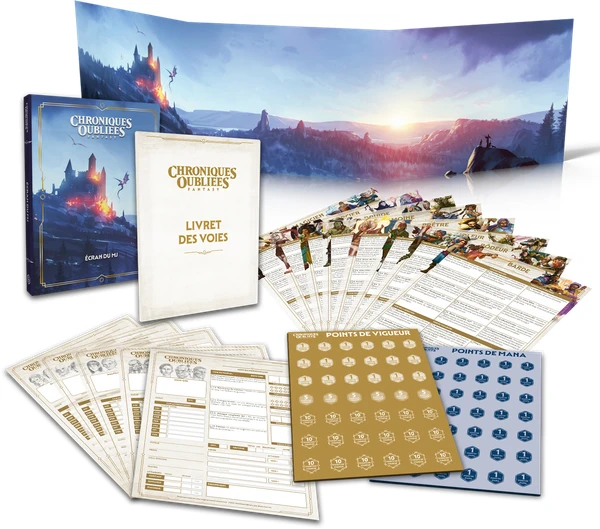 Ecran du MJ - Chroniques Oubliées 2ème Edition