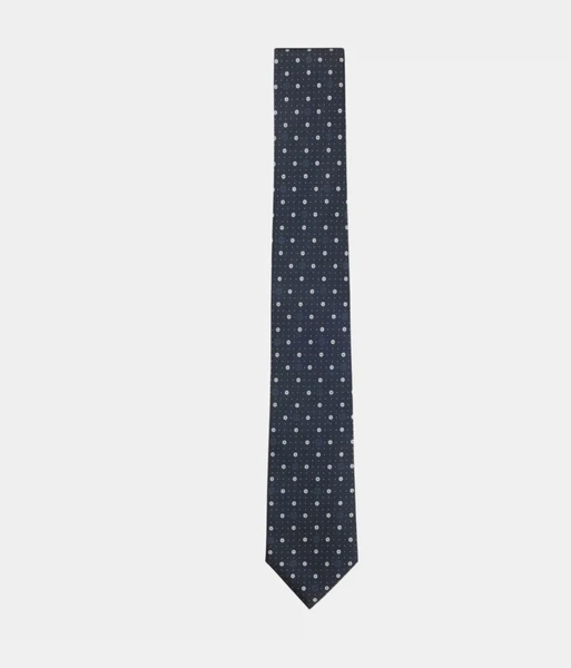 BOSS Marque Cravate soie mélangée motif fantaisie