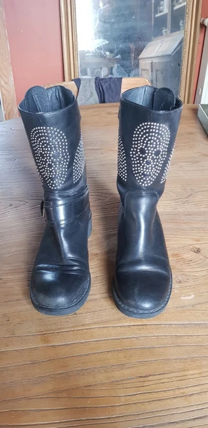 Bottines Ash tête de mort