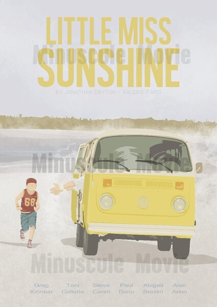 Affiche de film Little Miss Sunshine - Poster Jonathan Dayton Valerie Faris A3
