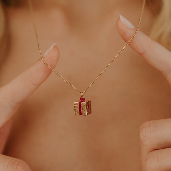 Collier Joli Cadeau Rouge
