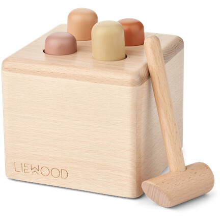 Jeu de marteau en bois Kirk - Rose