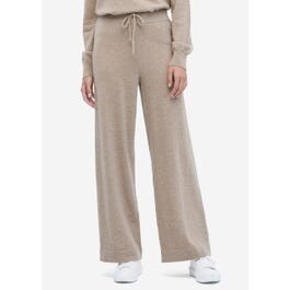 Pantalon Décontracté en Tricot de Cachemire