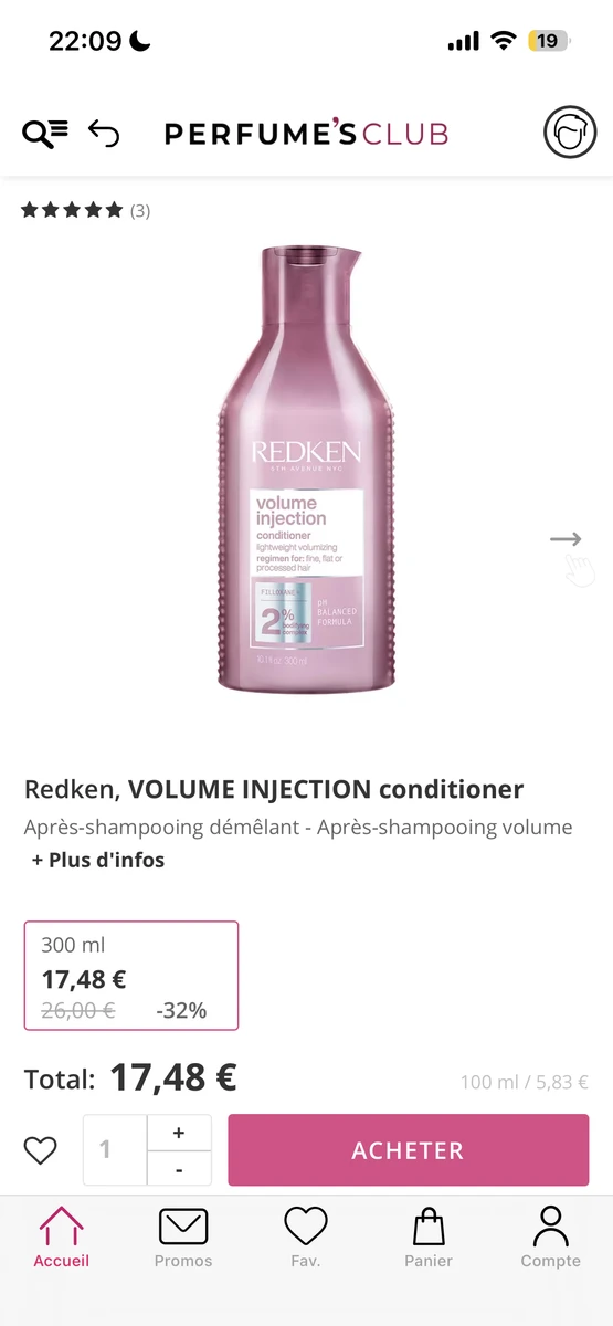Redken - VOLUME INJECTION conditioner