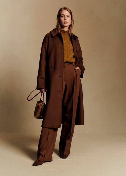 Manteau Clyde - Chocolat