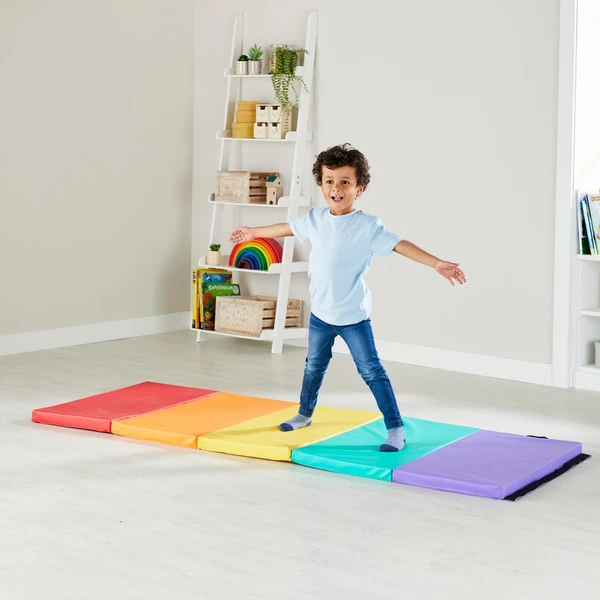 Play Factory - Tapis Pliable en Mousse Pour Parcours de Motricité
