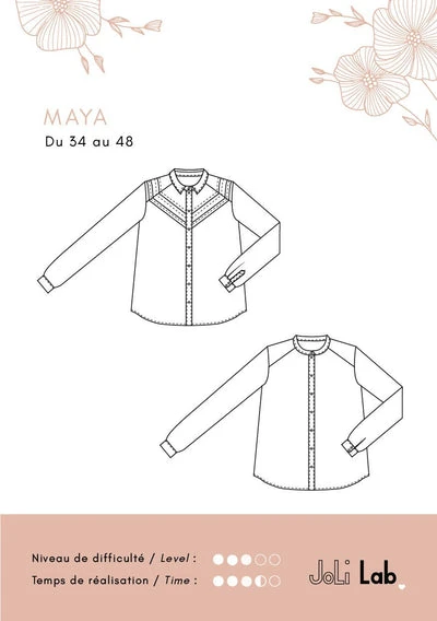 Chemise Maya - Patron Couture PDF