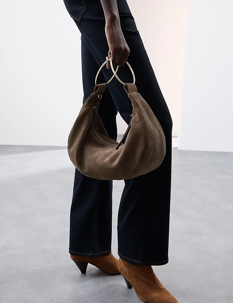Sac à main en daim