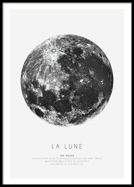 La Lune (50x70cm)