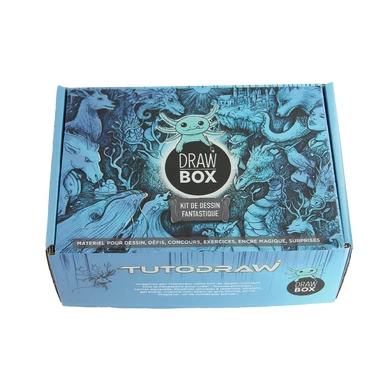 Kit Dessin Fantastique par TutoDraw DrawBox x Rougier&Plé chez Rougier & Plé