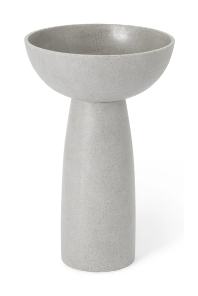 Himmel, bain d’oiseaux en fibre-ciment, gris | MADE.com