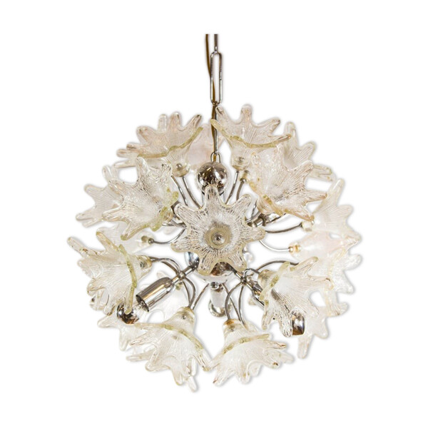 Lustre de Murano Paolo Venini pour Veart Italie années 60 | Selency
