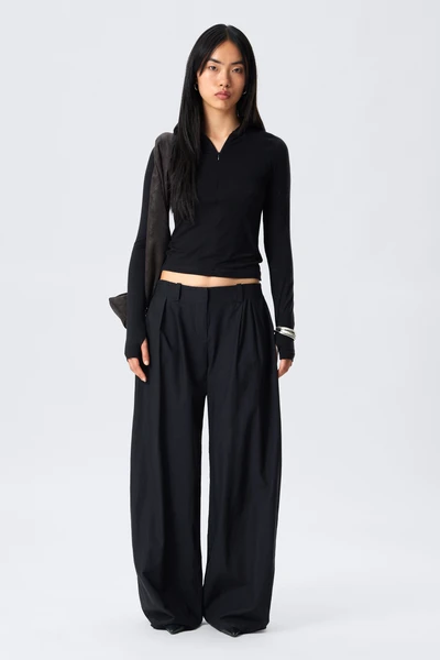 Pantalon plissé Aya