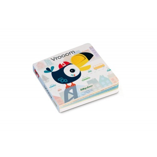 Livre tactile et sonore Vroooom - WRUMM - Streichel-Sound-Buch