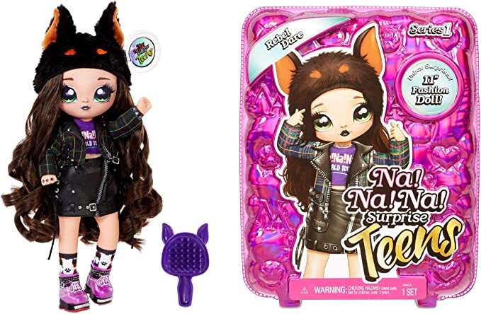 Na Na Na Surprise Teens Poupée mannequin, REBEL DARE. Grande poupée mannequin de collection avec des tenues élégantes & accessoires Deluxe. Teens Série 1. Cadeaux parfaits, garçons & filles, 5 ans +. : Amazon.fr: Jeux et Jouets