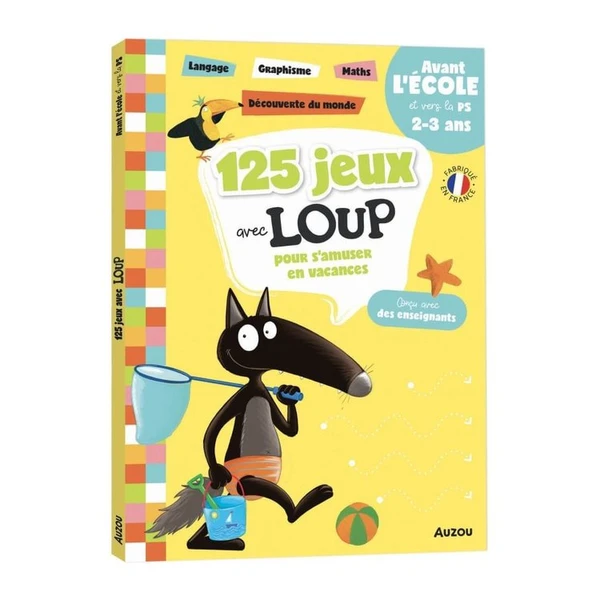 125 Jeux avec Loup Avant l'École et vers la PS