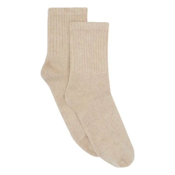 Kujten - Chaussettes Socks Cachemire - Beige | Smallable