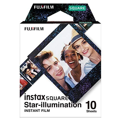 Lot de 10 Films carrés Eclairage étoilé