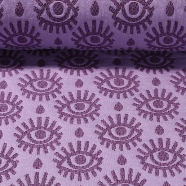 Sweat - Hamburger Liebe Stepper Queens United Look Matelassé Violet