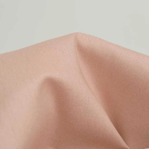 Tissu toile de coton uni - rose |Tissu pour couture d'habits ou accessoires