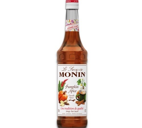 Sirop Monin - Pumpkin Spice (Citrouille Epicée) - 70cl