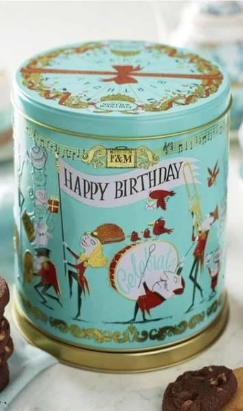 Musical Birthday tin 