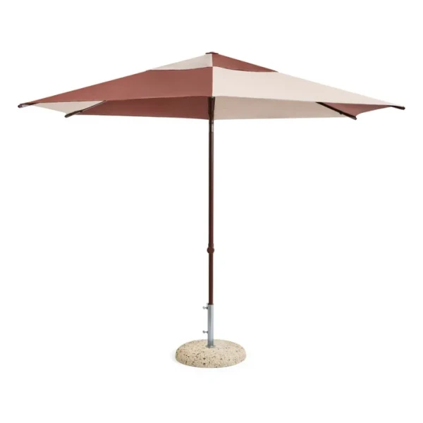 Hay - Parasol hexagonal Terrazza - Burgundy | Smallable