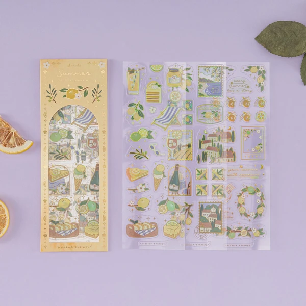 Tsuki Four Seasons: Summer Collector’s Edition 2025 3D Holographic Sti – NotebookTherapy