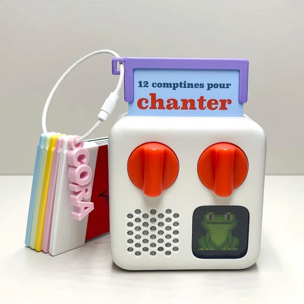 Yoto Player Mini Card holders with Personalized Name – Reusable Card Storage for Travel, kid gift, accesories card display organizer