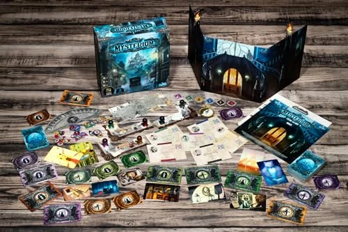 Asmodee - MYSTERIUM Nouvelle Edition - Jeu de Société As d'or pour Enfants 10 Ans - Jeu d'Enquête Mystérieux &amp; Coopératif - Devenez Médium ou Fantôme - 2 à 7 Joueurs - 45 Min - en Français- Libellud