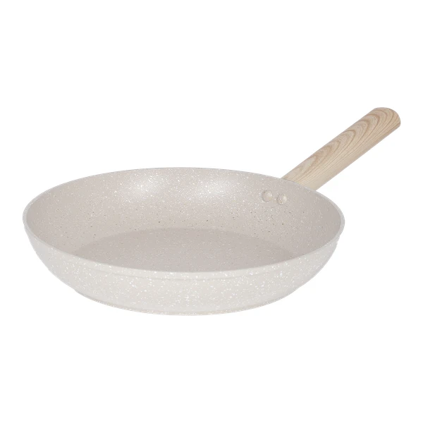 Poêle 28 cm manche imitation bois tous feux dont induction