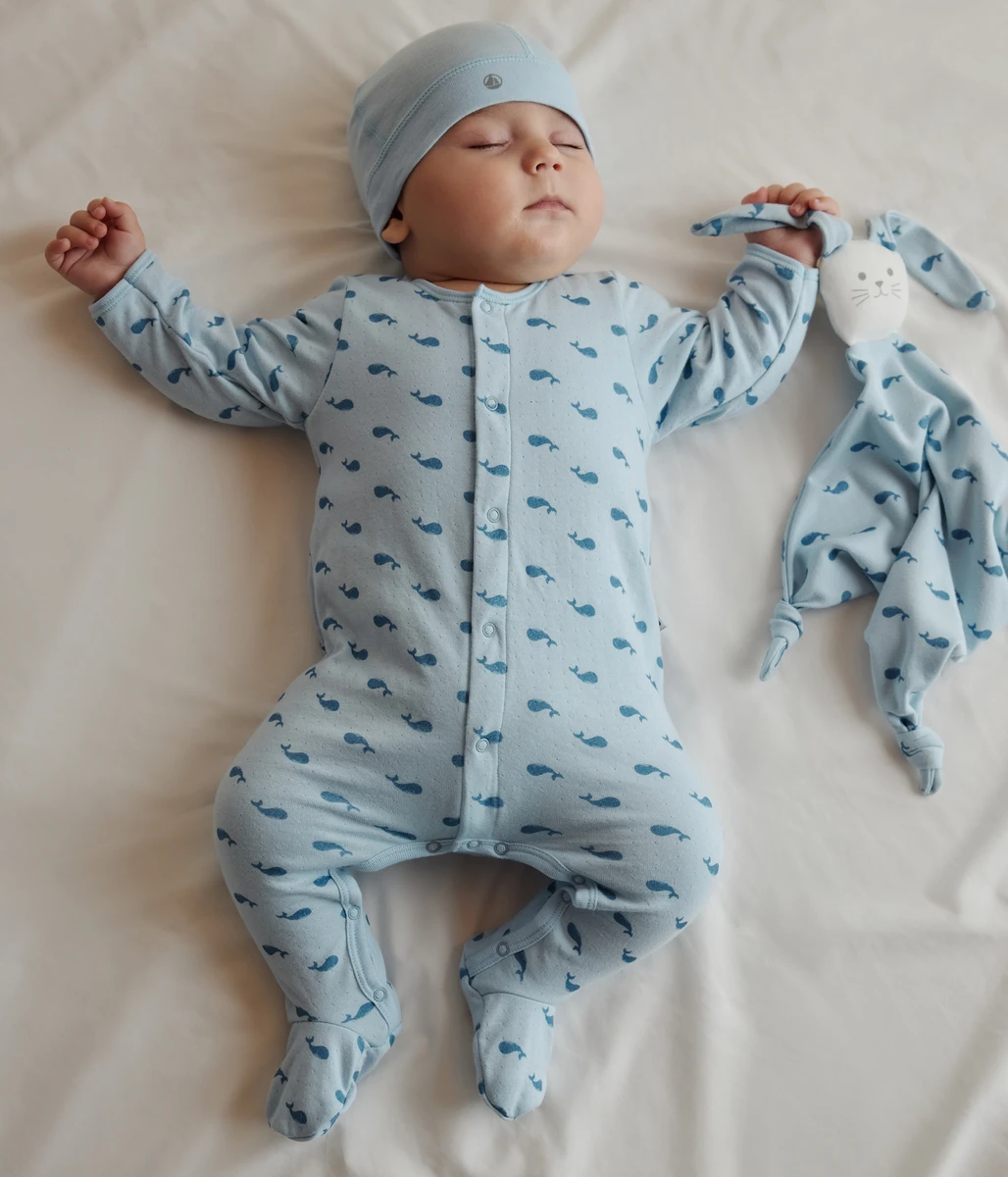 Bodyjama bébé en tubique baleine