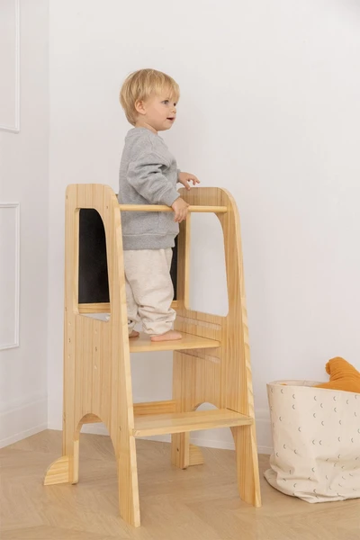 Tour d'apprentissage en bois de pin Sendoa Kids