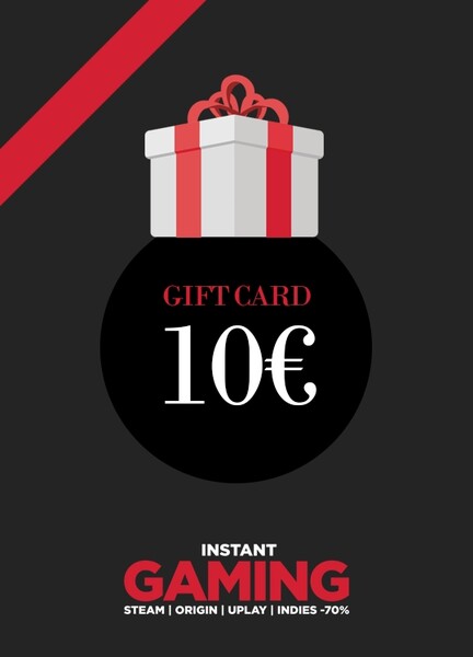 Carte Cadeau 10€ Instant Gaming