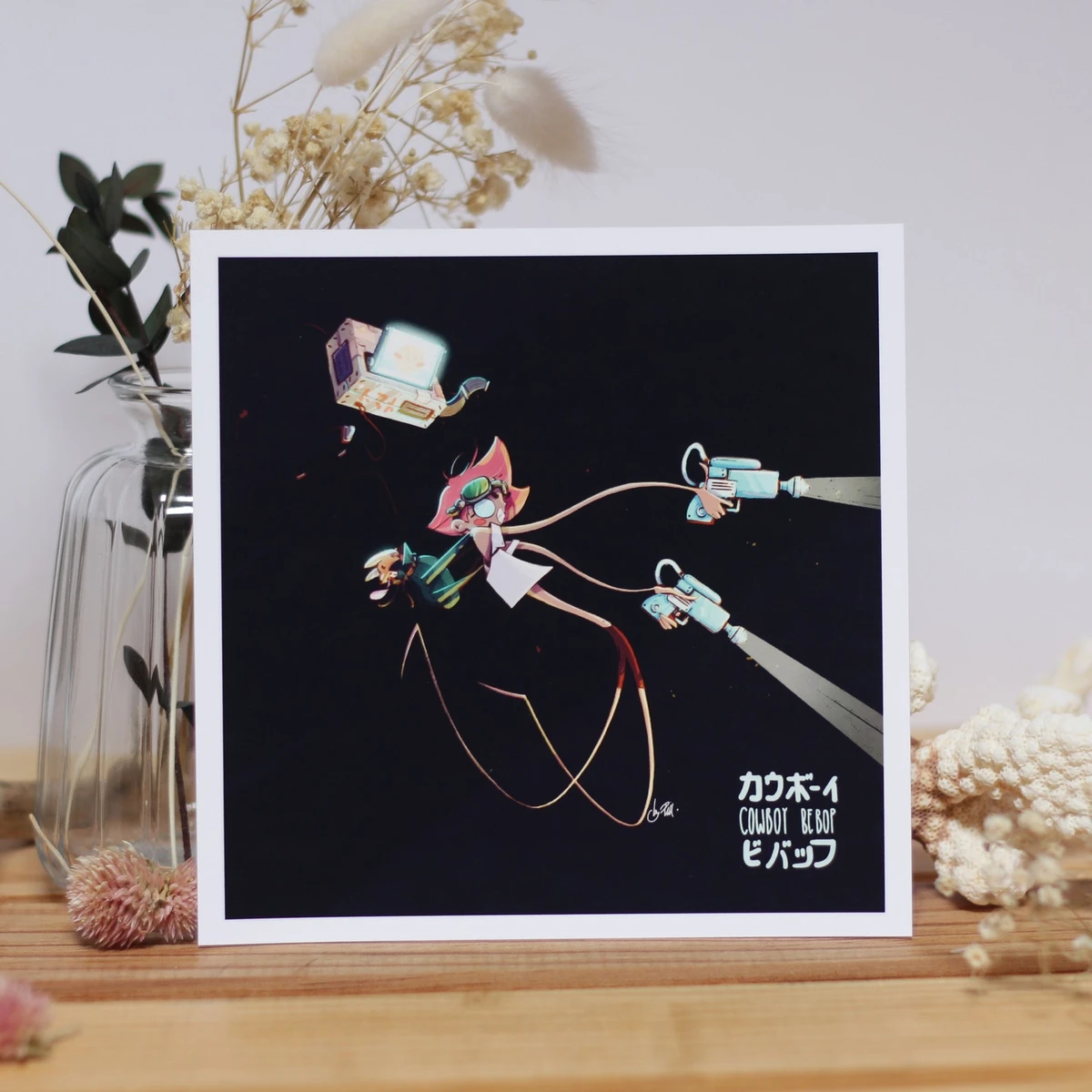 Cowboy Bebop Ed • Fanart Print (14.5x14.5cm)