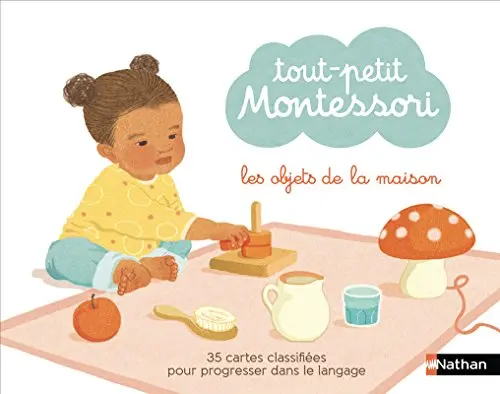 Tout petit Montessori - cartes classifiées : les objets de la maison - Dès 15 mois