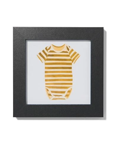 cadre photo 10 x 10 cm bois noir - HEMA