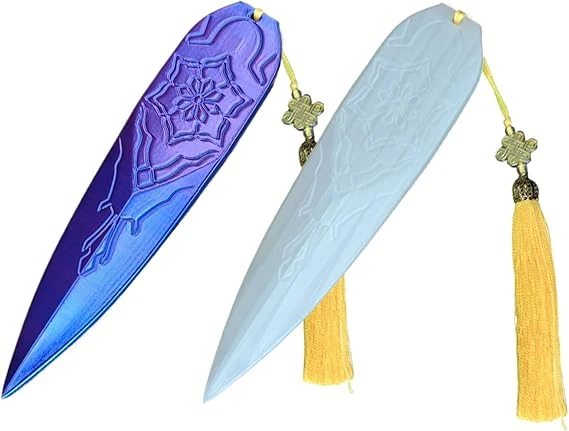 2Pieces Répliques D'armes De Cosplay Pop Hunters, K Pop Demons Hunters Epee Zoe, Dagues De Zoeys Accessoires De Cosplay Pour Femmes, Déguisement D'halloween, Objet De Collection D'anime Pour Fans